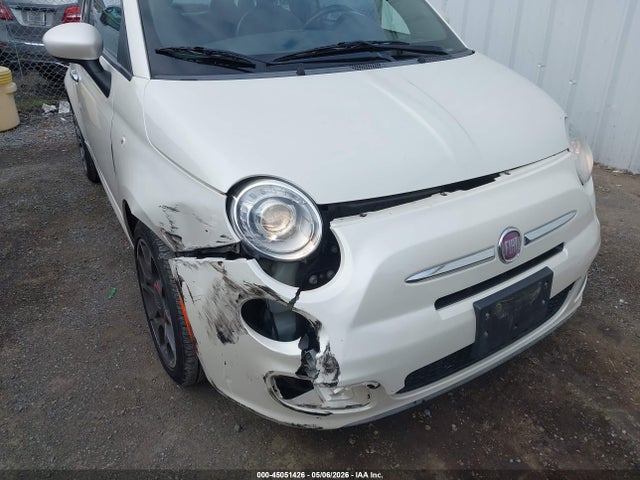45051426 :رقم المزاد ، 3C3CFFBR9CT384950 vin ، 2012 Fiat 500 Sport مزاد بيع