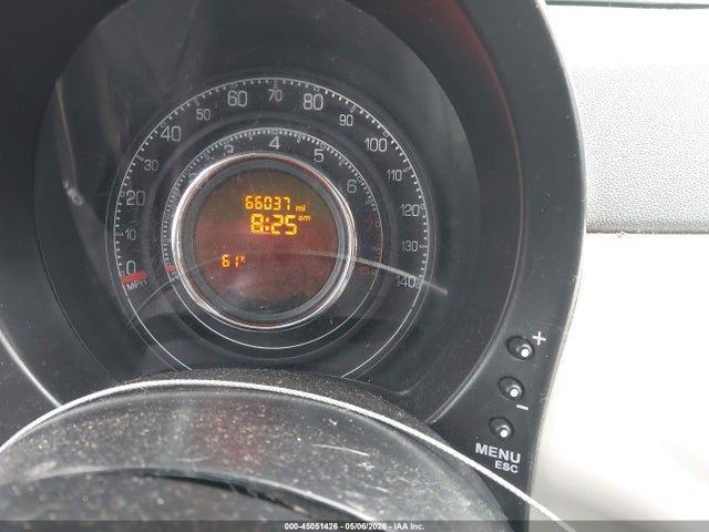 45051426 :رقم المزاد ، 3C3CFFBR9CT384950 vin ، 2012 Fiat 500 Sport مزاد بيع