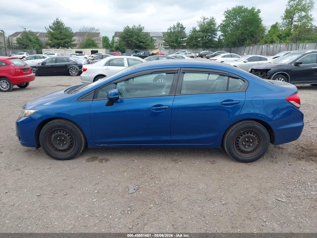 Aukcja sprzedaży 2013 Honda Civic Lx, vin: 2HGFB2F5XDH575079, numer aukcji: 45051451