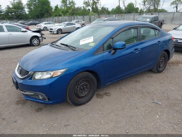 Aukcja sprzedaży 2013 Honda Civic Lx, vin: 2HGFB2F5XDH575079, numer aukcji: 45051451