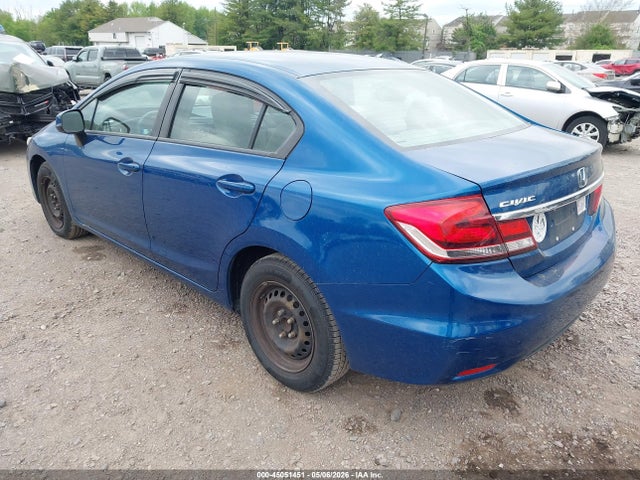 Aukcja sprzedaży 2013 Honda Civic Lx, vin: 2HGFB2F5XDH575079, numer aukcji: 45051451