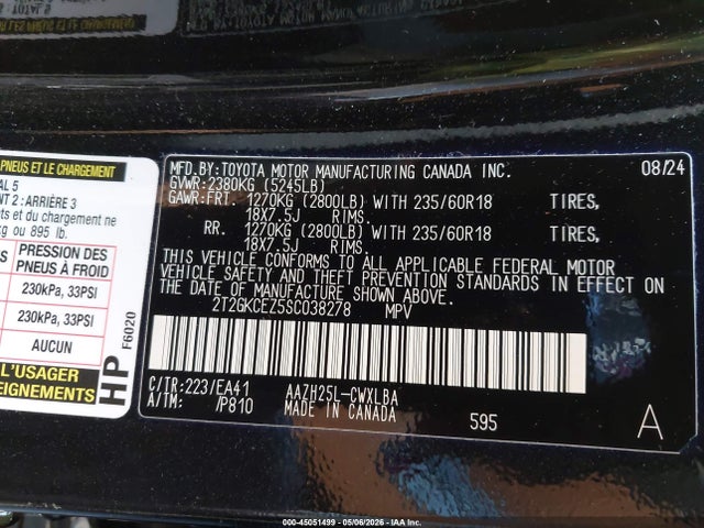 2T2GKCEZ5SC038278 Lexus Nx 350h Premium
