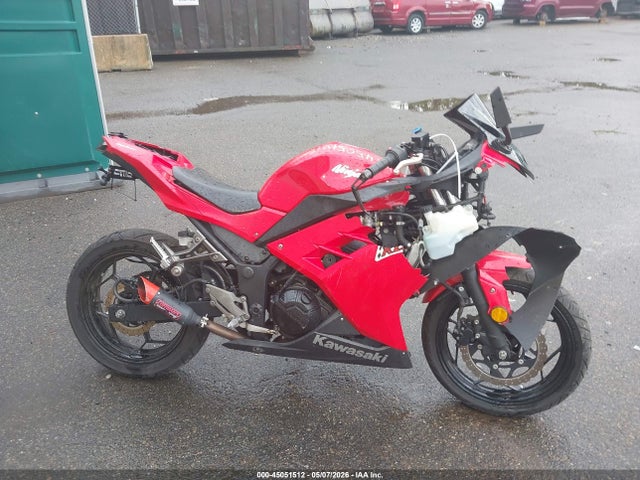 45051512 :رقم المزاد ، JKAEX8A16GDA29879 vin ، 2016 Kawasaki Ex300 A مزاد بيع