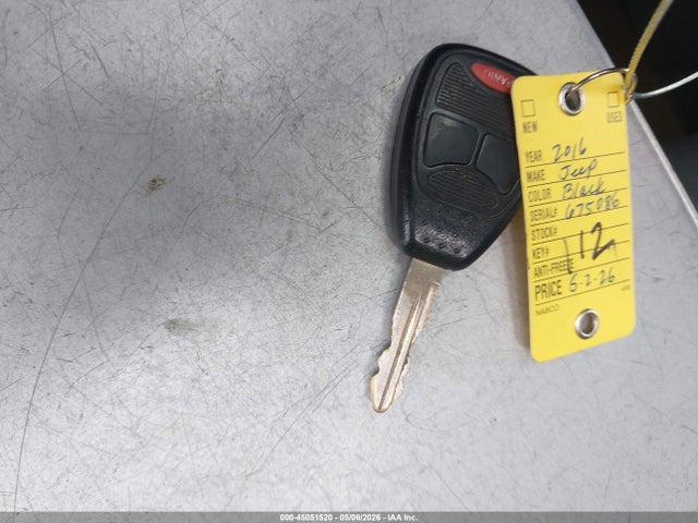 Продажа на аукционе авто 2016 Jeep Compass Sport, vin: 1C4NJCBA4GD675086, номер лота: 45051520