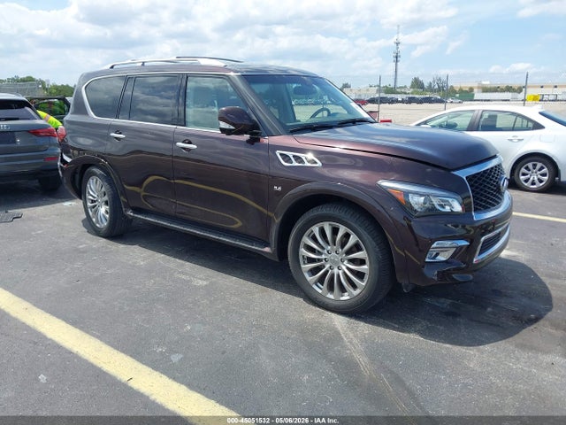 2015 Infiniti Qx80 მანქანა იყიდება აუქციონზე, vin: JN8AZ2NF2F9572182, აუქციონის ნომერი: 45051532