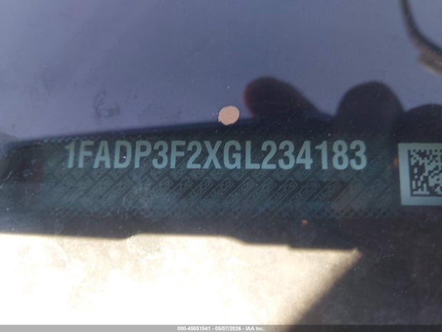 Ford FOCUS SE 2016 1FADP3F2XGL234183 Image 9