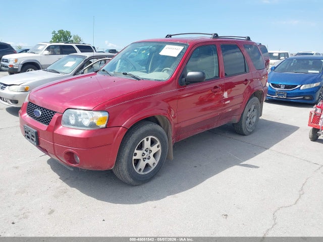 2005 Ford Escape Limited მანქანა იყიდება აუქციონზე, vin: 1FMYU94125KA55328, აუქციონის ნომერი: 45051542