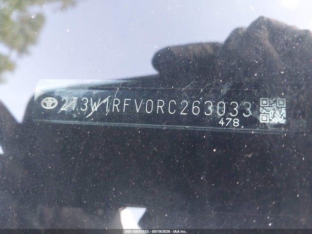Aukcja sprzedaży 2024 Toyota Rav4 Xle, vin: 2T3W1RFV0RC263033, numer aukcji: 45051553