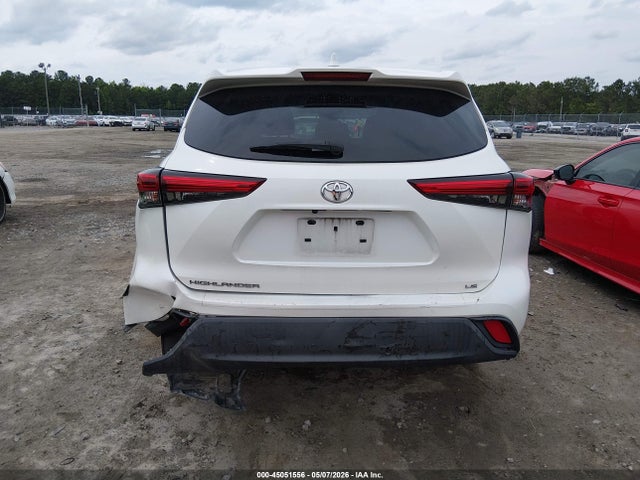 2020 Toyota Highlander Le მანქანა იყიდება აუქციონზე, vin: 5TDZZRAH6LS023659, აუქციონის ნომერი: 45051556