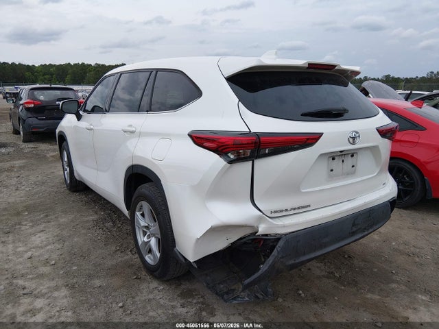 2020 Toyota Highlander Le მანქანა იყიდება აუქციონზე, vin: 5TDZZRAH6LS023659, აუქციონის ნომერი: 45051556