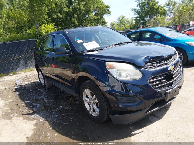 Auction sale of the 2017 Chevrolet Equinox Ls, vin: 2GNALBEK6H1526609, lot number: 45051569