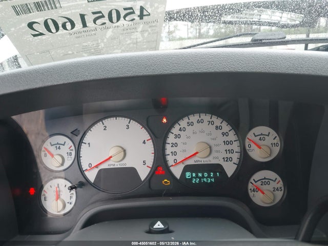 2006 Dodge Ram 2500 Slt მანქანა იყიდება აუქციონზე, vin: 3D7KR29C96G144955, აუქციონის ნომერი: 45051602
