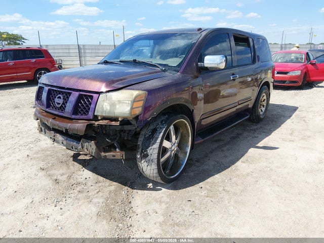 2008 Nissan Armada Se მანქანა იყიდება აუქციონზე, vin: 5N1BA08D28N632781, აუქციონის ნომერი: 45051642