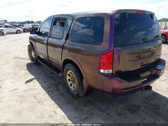 2008 Nissan Armada Se მანქანა იყიდება აუქციონზე, vin: 5N1BA08D28N632781, აუქციონის ნომერი: 45051642