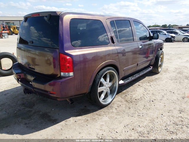 2008 Nissan Armada Se მანქანა იყიდება აუქციონზე, vin: 5N1BA08D28N632781, აუქციონის ნომერი: 45051642