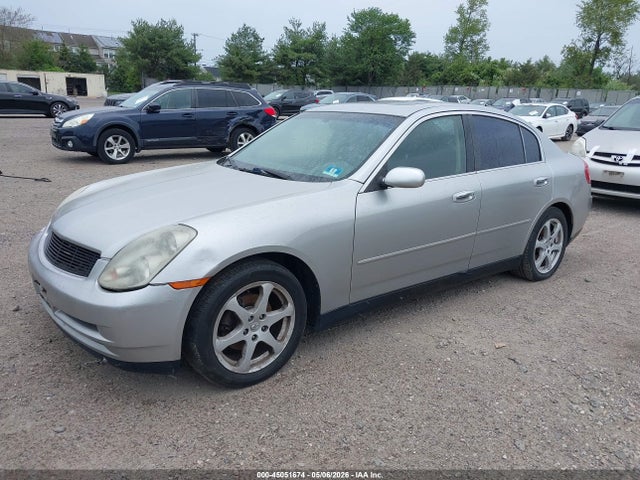 2003 Infiniti G35 Luxury Leather მანქანა იყიდება აუქციონზე, vin: JNKCV51E13M004964, აუქციონის ნომერი: 45051674