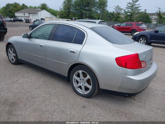 2003 Infiniti G35 Luxury Leather მანქანა იყიდება აუქციონზე, vin: JNKCV51E13M004964, აუქციონის ნომერი: 45051674