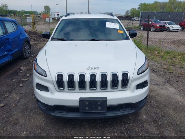 2016 Jeep Cherokee Sport მანქანა იყიდება აუქციონზე, vin: 1C4PJMAB5GW245533, აუქციონის ნომერი: 45051708