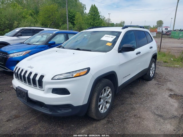 2016 Jeep Cherokee Sport მანქანა იყიდება აუქციონზე, vin: 1C4PJMAB5GW245533, აუქციონის ნომერი: 45051708
