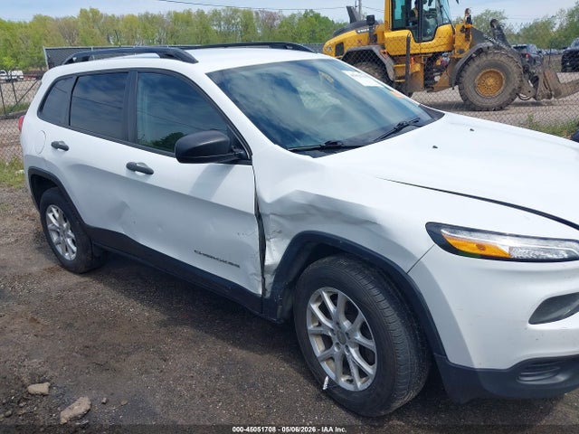 2016 Jeep Cherokee Sport მანქანა იყიდება აუქციონზე, vin: 1C4PJMAB5GW245533, აუქციონის ნომერი: 45051708