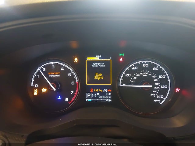 45051718 :رقم المزاد ، JF2SKAPC7KH421034 vin ، 2019 Subaru Forester Sport مزاد بيع