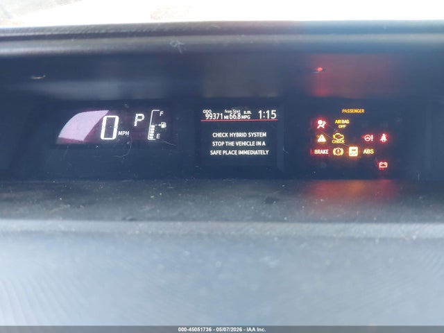 Toyota Prius C Two 2015 JTDKDTB35F1580385 Image 7