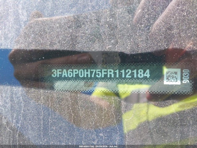 45051740 :رقم المزاد ، 3FA6P0H75FR112184 vin ، 2015 Ford Fusion Se مزاد بيع
