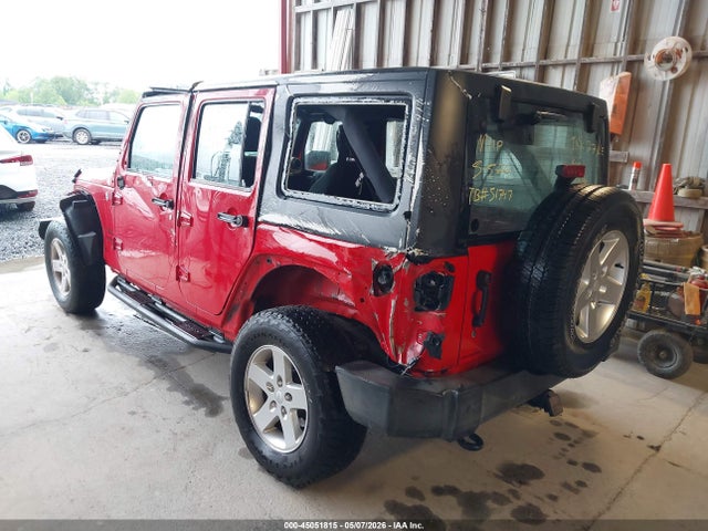 2015 Jeep Wrangler Unlimited Sport მანქანა იყიდება აუქციონზე, vin: 1C4BJWDG9FL692783, აუქციონის ნომერი: 45051815