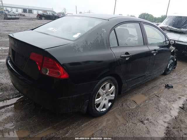 2008 Honda Civic Lx მანქანა იყიდება აუქციონზე, vin: 2HGFA16568H335157, აუქციონის ნომერი: 45051818