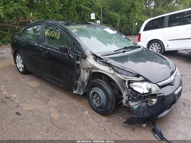 2008 Honda Civic Lx მანქანა იყიდება აუქციონზე, vin: 2HGFA16568H335157, აუქციონის ნომერი: 45051818