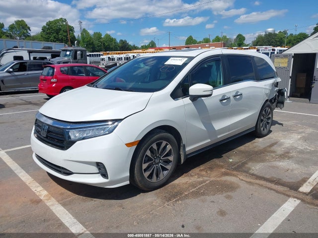 Auction sale of the 2022 Honda Odyssey Ex-l, vin: 5FNRL6H79NB014121, lot number: 45051887