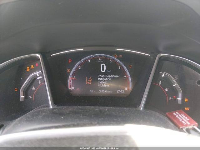 45051932 :رقم المزاد ، 2HGFC2F88KH550606 vin ، 2019 Honda Civic Sport مزاد بيع
