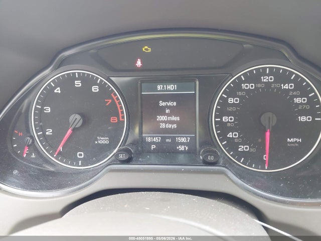Aukcja sprzedaży 2011 Audi Q5 3.2 Premium Plus, vin: WA1WKAFP4BA026042, numer aukcji: 45051995