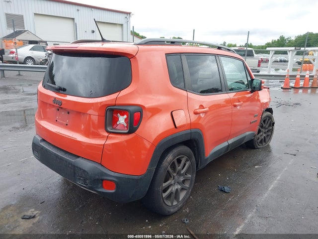 Aukcja sprzedaży 2016 Jeep Renegade 75th Anniversary, vin: ZACCJABT1GPD06362, numer aukcji: 45051996