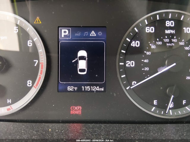 2015 Hyundai Sonata Sport მანქანა იყიდება აუქციონზე, vin: 5NPE34AF3FH082003, აუქციონის ნომერი: 45052002