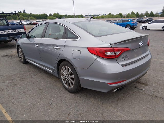 2015 Hyundai Sonata Sport მანქანა იყიდება აუქციონზე, vin: 5NPE34AF3FH082003, აუქციონის ნომერი: 45052002