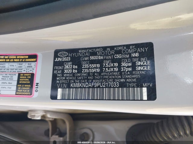Hyundai Ioniq 5 Sel 2023 KM8KNDAF9PU217033 Image 9