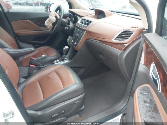 45052020 :رقم المزاد ، KL4CJCSB0FB270881 vin ، 2015 Buick Encore Leather مزاد بيع