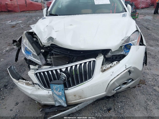 45052020 :رقم المزاد ، KL4CJCSB0FB270881 vin ، 2015 Buick Encore Leather مزاد بيع
