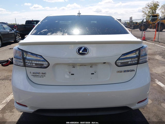 45052034 :رقم المزاد ، JTHBB1BA2A2020236 vin ، 2010 Lexus Hs 250h Premium مزاد بيع
