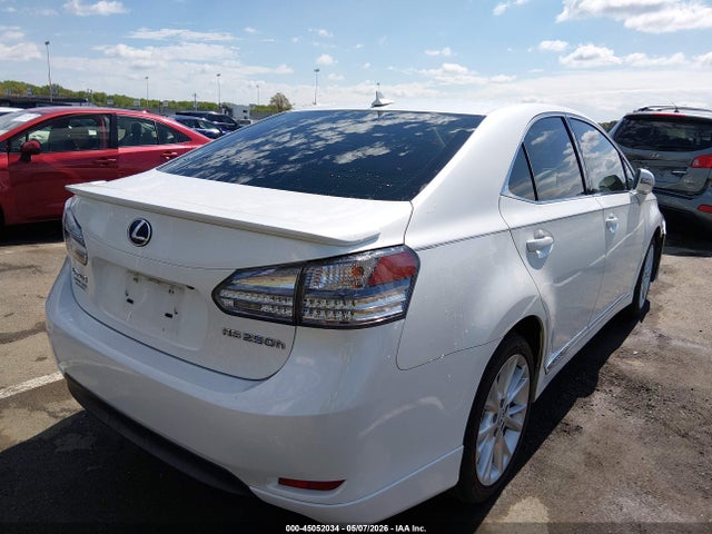 45052034 :رقم المزاد ، JTHBB1BA2A2020236 vin ، 2010 Lexus Hs 250h Premium مزاد بيع