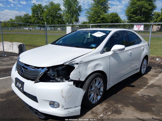 45052034 :رقم المزاد ، JTHBB1BA2A2020236 vin ، 2010 Lexus Hs 250h Premium مزاد بيع