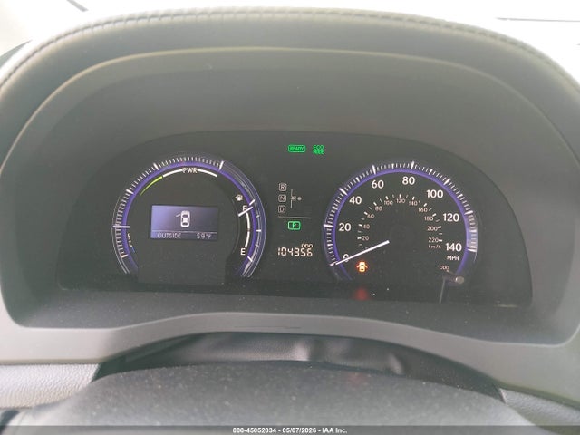 45052034 :رقم المزاد ، JTHBB1BA2A2020236 vin ، 2010 Lexus Hs 250h Premium مزاد بيع