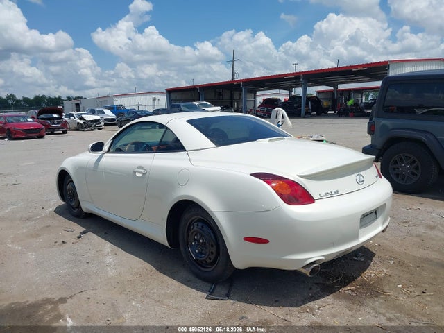 Продажа на аукционе авто 2005 Lexus Sc 430, vin: JTHFN48Y550063128, номер лота: 45052126