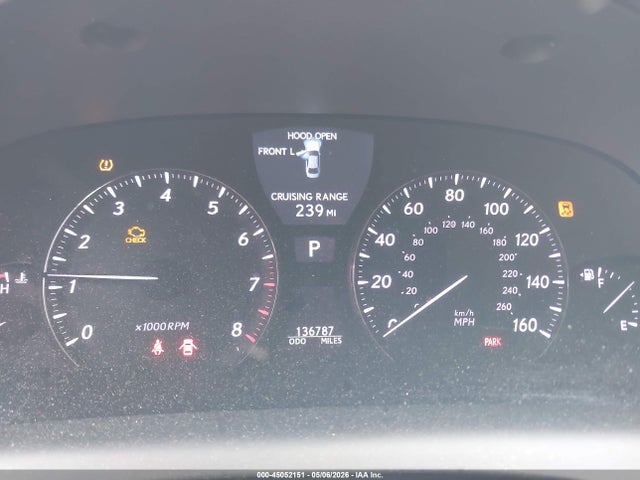 2010 Lexus Ls 460 მანქანა იყიდება აუქციონზე, vin: JTHCL5EF6A5008699, აუქციონის ნომერი: 45052151