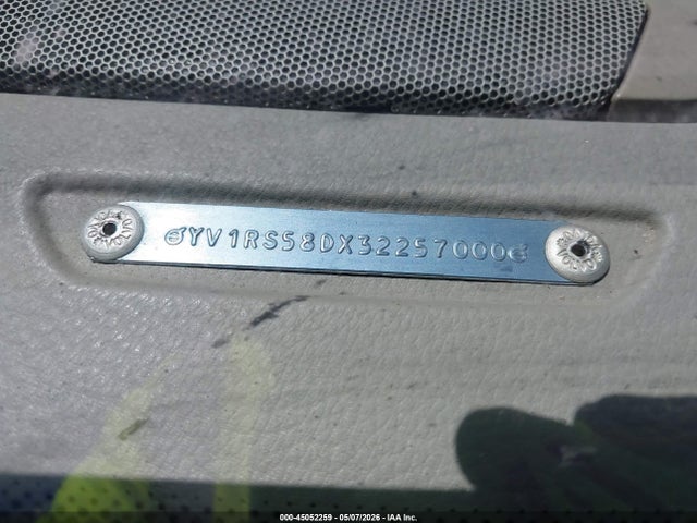 Auction sale of the 2003 Volvo S60 2.4t, vin: YV1RS58DX32257000, lot number: 45052259