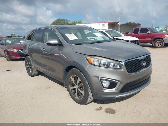 45052324 :رقم المزاد ، 5XYPH4A55GG146763 vin ، 2016 Kia Sorento 3.3l Ex مزاد بيع