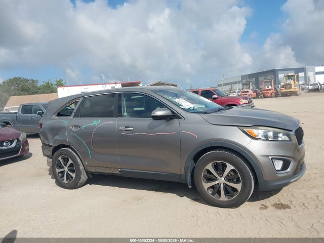 45052324 :رقم المزاد ، 5XYPH4A55GG146763 vin ، 2016 Kia Sorento 3.3l Ex مزاد بيع