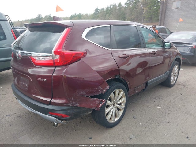 45052362 :رقم المزاد ، 7FARW2H89JE091272 vin ، 2018 Honda Cr-v Ex-l/ex-l Navi مزاد بيع