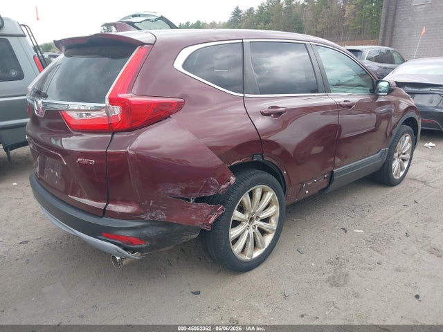 45052362 :رقم المزاد ، 7FARW2H89JE091272 vin ، 2018 Honda Cr-v Ex-l/ex-l Navi مزاد بيع